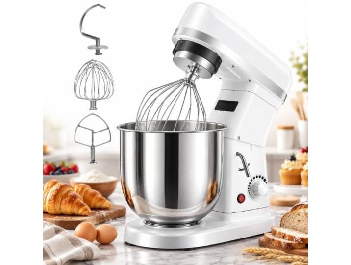 Professioneller Küchen-Standmixer, 500-W-Motor 3-Gang-Steuerung, 29 Pfund schwere Konstruktion for gewerbliches Backen