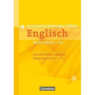Vorbereitungsmaterialien für VERA - Englisch. 8. Schuljahr. Grundanforderungen A. Arbeitsheft mit Audios online und Beilage, Taschenbuch von ,