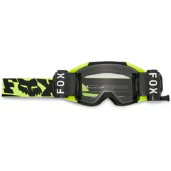 Fox, Herren, Sportbrille, Vue Roll-Off Goggle, Schwarz, Gelb