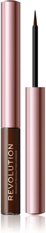 Revolution Super Flick liquid eyeliner shade Brown 2.4 ml
