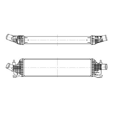 NRF Ladeluftkühler 309095 für INFINITI