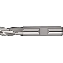 Bohrnutenfräser DIN 327 TypN D.3mm HSS-Co8 Weldon Z.3 kurz TECWERK