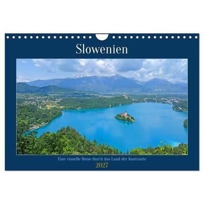 Slowenien - Eine visuelle Reise durch das Land der Kontraste (Wandkalender 2027 DIN A4 quer), CALVENDO Monatskalender