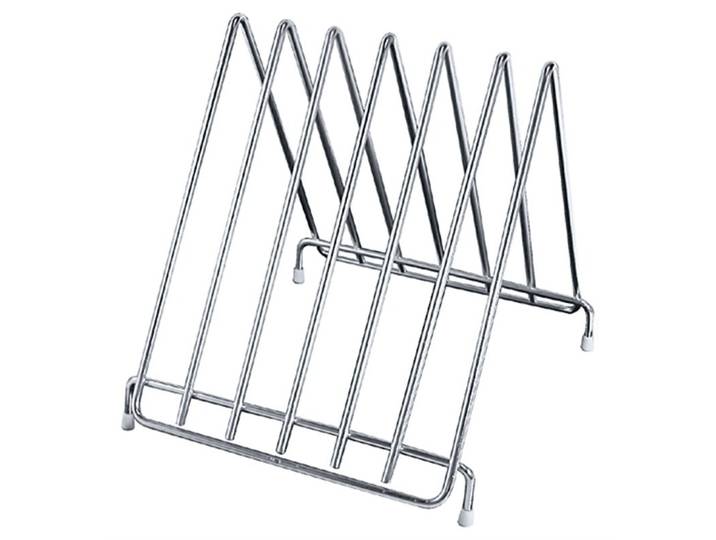 Schneidebrett Contacto Bander silber Metall B 27 T 32 cm - Schneidebrett