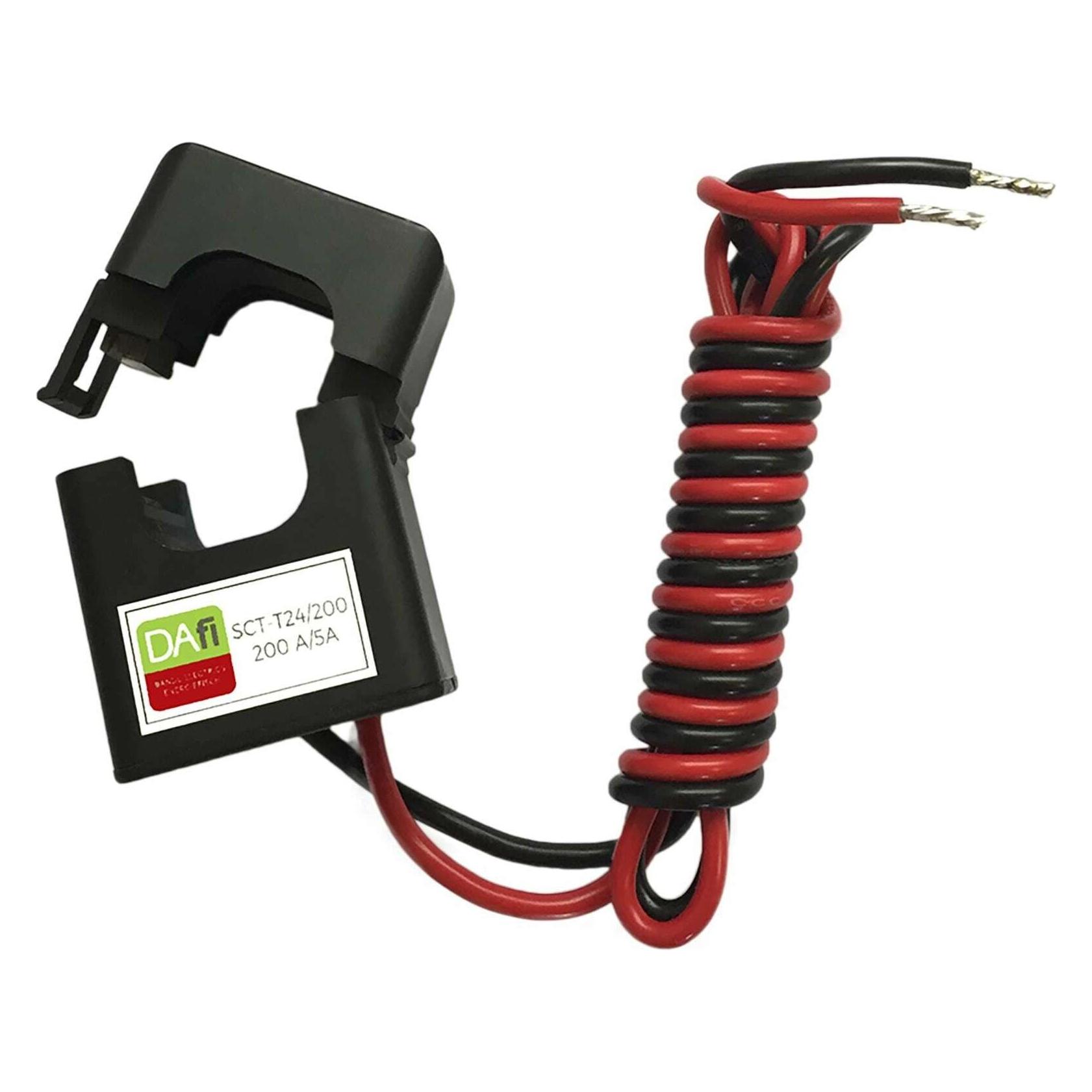 Dafi Stromwandler 0791732486490 200/5A teilbar 1m Kabel (0791732486490)
