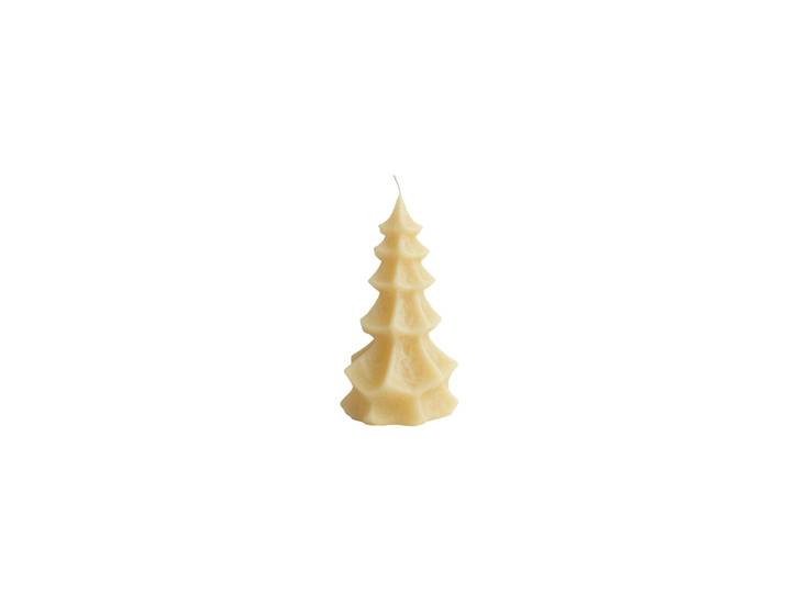 Formkerze CHALET CHALET Tannenbaumkerze Chalet , beige (elfenbein), B:14cm H:21cm Ø:14cm, Kerzen, Formkerze