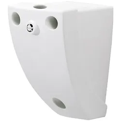 Wandhalter reinweiß für 16 mm Pin (Zapfen)