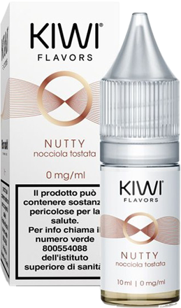 Kiwi Vapor Nutty Kiwi Flavors Liquido Pronto 10ml Nocciola