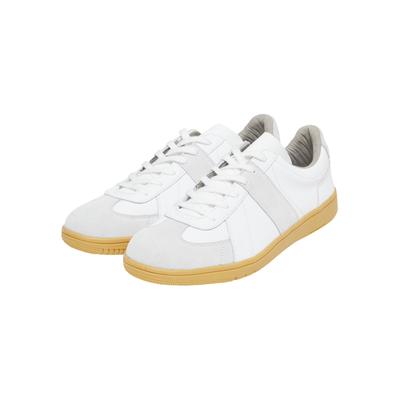 Trainingsschuh BRANDIT "Brandit BW Sportschuh", Herren, Gr. 41, weiß, Leder, unifarben, Schuhe