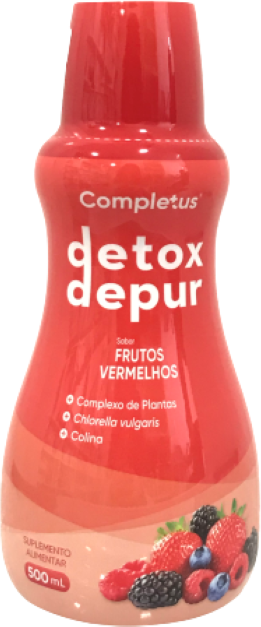 Completus Detox Depur Sabor Frutos Vermelhos 500ml