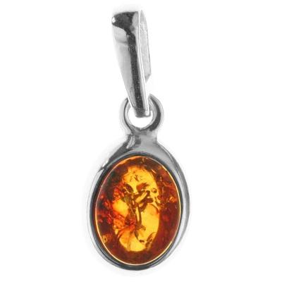 Kettenanhänger OSTSEE-SCHMUCK "Ostsee-Schmuck Anhänger Olivia Anhänger Olivia", weiß, Schmuckanhänger, Damen, 23 x 9mm, Silber 925 (Sterlingsilber), 1,7 g, Kettenanhänger