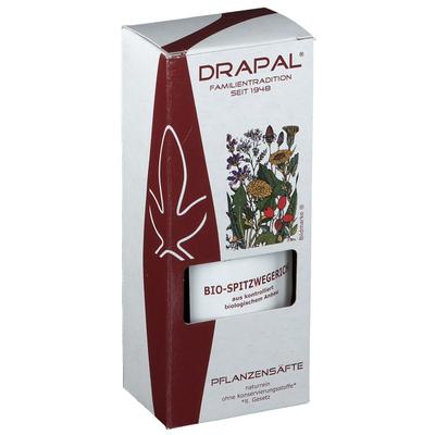 Spitzwegerichblätter Bio Pflanzensaft Drapal 200 ml Saft