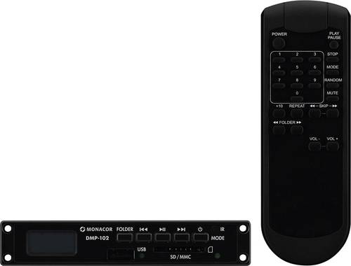 Monacor DMP-102 ELA-MP3-Player