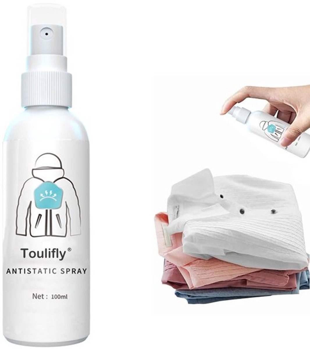 Allecto Antistatische spray - Veilig en natuurlijk