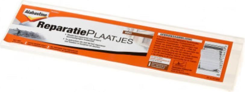 Alabastine Reparatiemortelplaten set - Wit