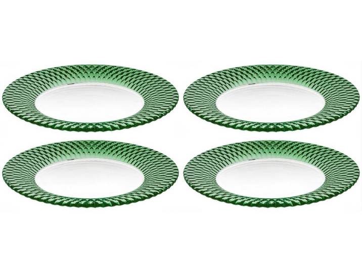 Villeroy & Boch Platzteller Boston Coloured, Spülmaschinengeeignet, Grün, Boston, H: 2.1cm