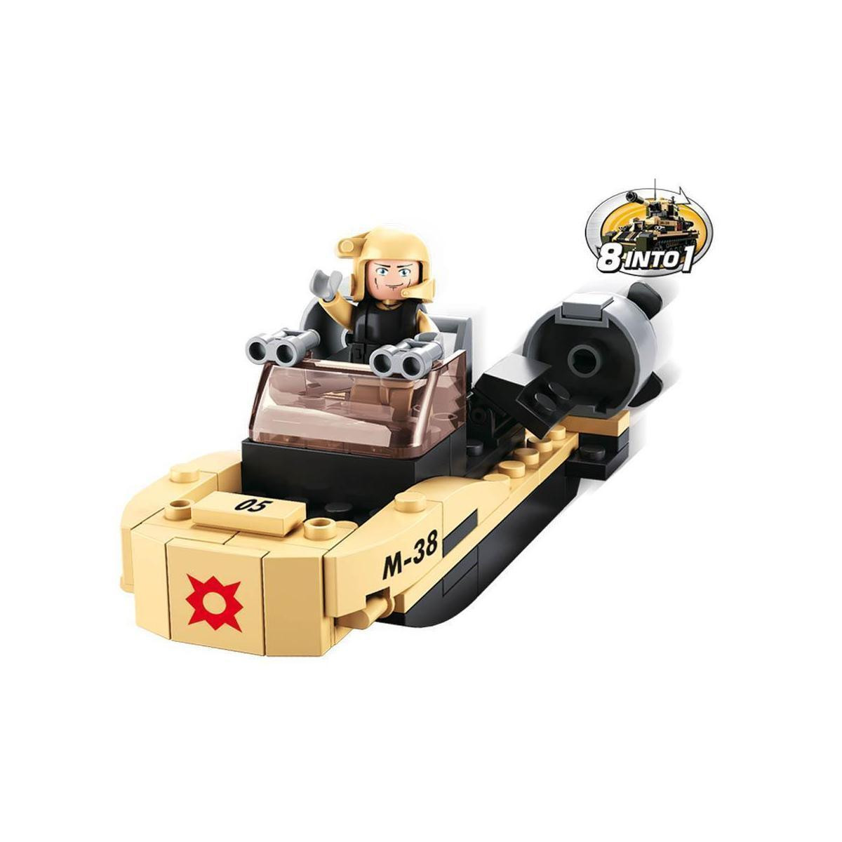 Sluban Army 8-in-1 M38-B0587H Aanvalsboot