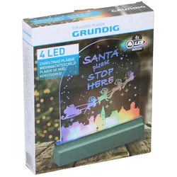Grundig, LED Weihnachtsdeko, Xmas deco 4LED multicolour
