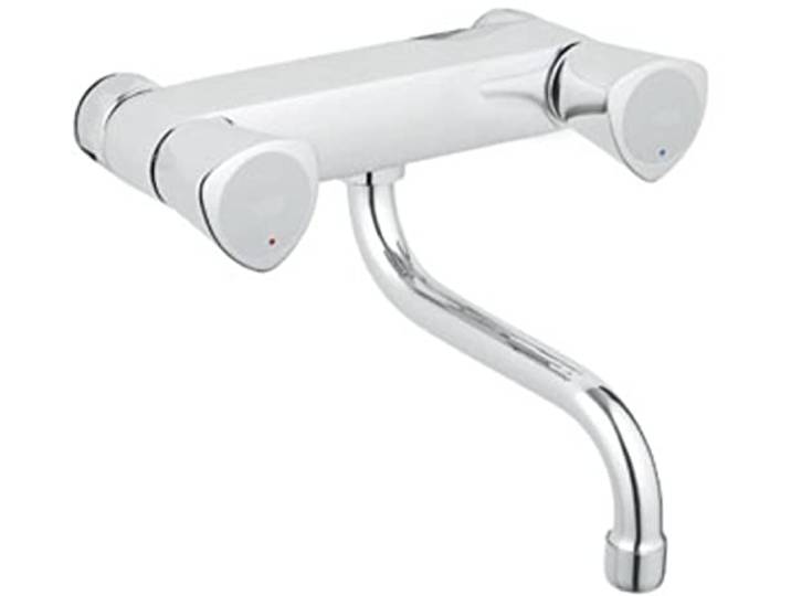 Grohe Costa S Wand-Küchenarmatur mit Unterputz-Auslauf Chrom