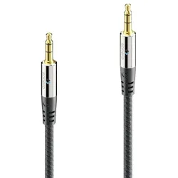 Sonero 3,5mm Audio Kabel Nylon 1,0m