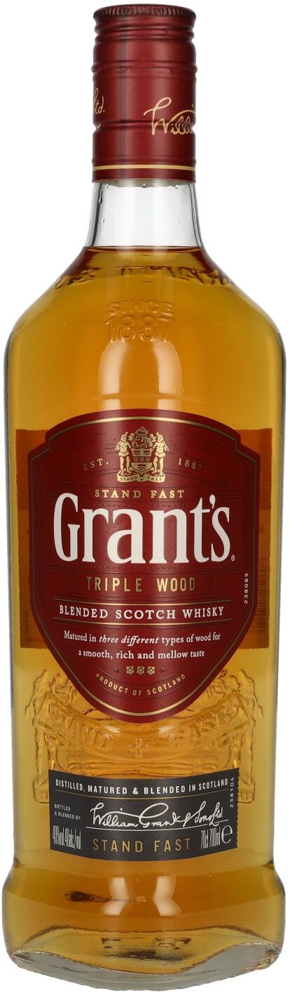 Grant's Whisky Grant's TRIPLE WOOD Blended Scotch Whisky 40% Vol. 0,7l