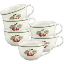 Villeroy & Boch, Tasse, French Garden Café au lait Obertassen (370 ml, 6x)