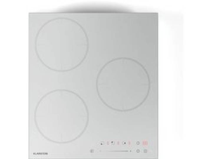 Delicatessa 45cm Plaque à Induction 3 Feux Blanc