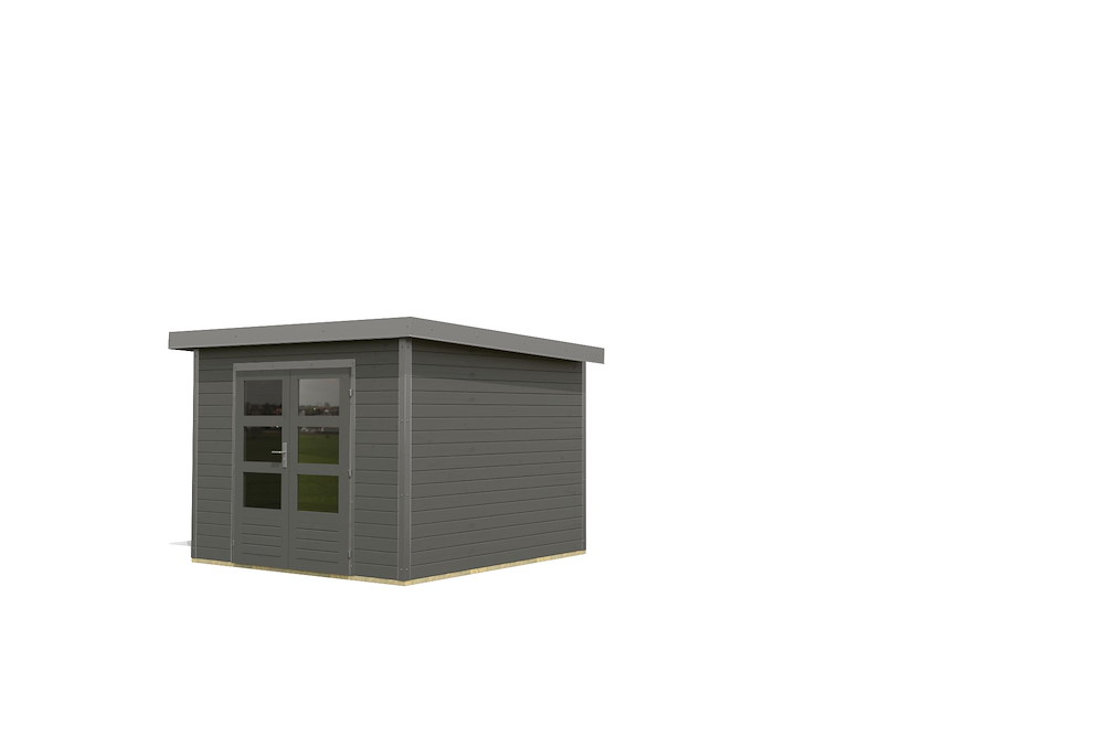 KARIBUHOLZT GH Pluto 6 B 271x271x219cm terragrau graualu 16988296