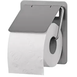 Toilettenpapierspender SanTRAL 1-Rolle Edelstahl Toilettenrollenspender für 1 Rolle, Wandmontage