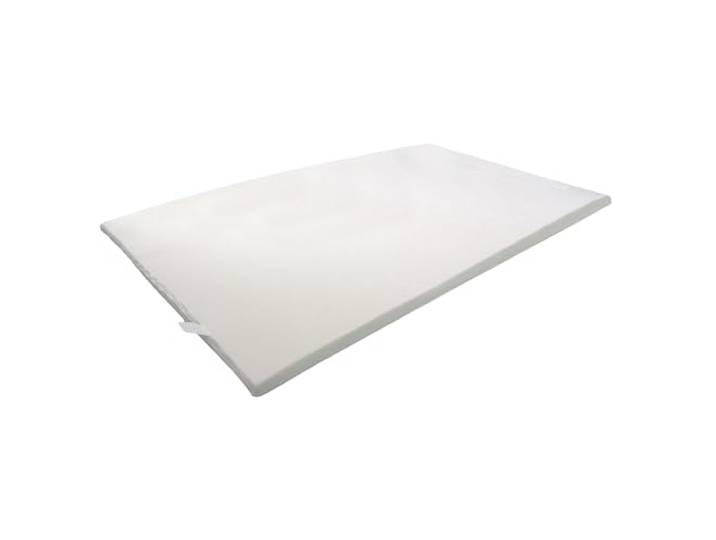 Betten-ABC Ergonomischer Viscotopper Matratzenauflage mit Memory-Schaum Für Boxspringbetten & Standardmatratzen geeignet 120 x 200 cm, Mit Bezug