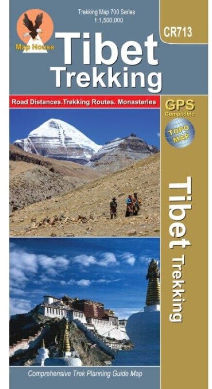 Carte générale - Trekking au Tibet (CR717)   Himalayan MapHouse