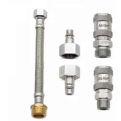 ALB Filter | Anschluss-Set 20cm Schnellkupplung für Untertischinstallation