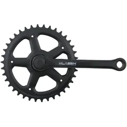 Pieper Kettenradgarnitur 38 Zähne schwarz kpl.