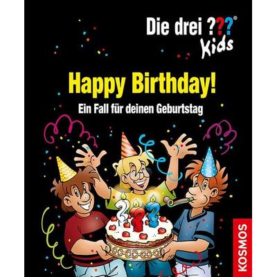 Die drei ??? Kids, Happy Birthday!, Gebundene Ausgabe von Boris Pfeiffer, Franckh-Kosmos