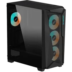 Gigabyte C301G V2 (ATX, mATX, Mini-ITX), PC Gehäuse, Schwarz