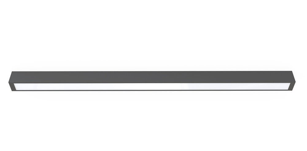 Nowodvorski Plafon Straight 1 T8 LED plafondarmatuur, Grijs, 22W