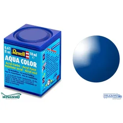 Revell Farben Aqua Color Blau glänzend 18ml RAL 5005 36152