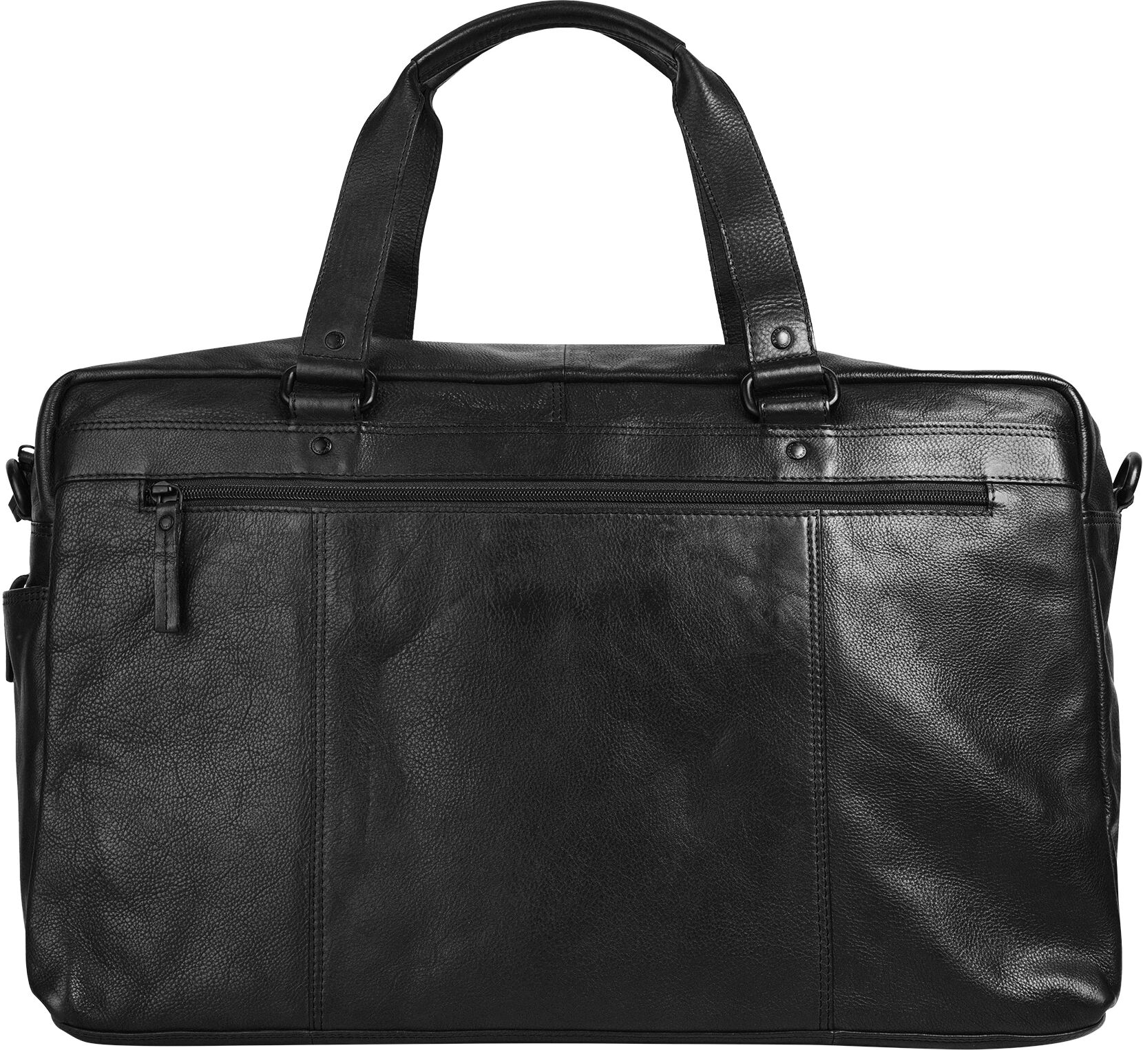 Reisetasche SPIKES & SPARROW "SPIKES & SPARROW Herren, Damen echt Leder", Damen, Gr. B/H/T: 46cm x 28cm x 23cm onesize, schwarz, Leder, Taschen Reisetasche, echt Leder schwarz B/H/T: 46cm x 28cm x 23cm onesize