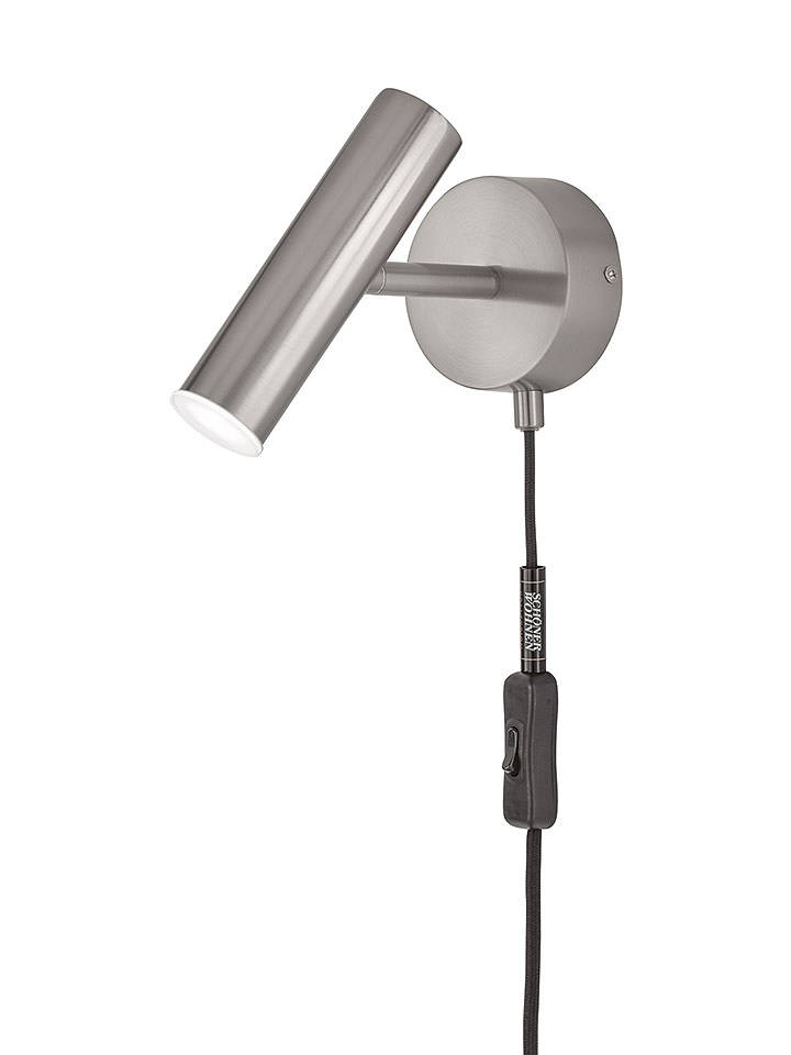 FISCHER & HONSEL LED-Wandleuchte "Stina" in Silber - (B)17 x (H)17 cm - onesize