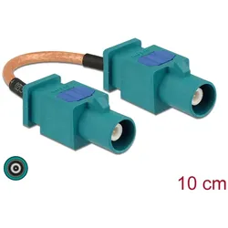 Delock Antennenkabel FAKRA Z Stecker > FAKRA Z Stecker RG-316 10 cm