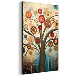 METALLBILD Baum - Baum des Lebens - Farbe 80x120 cm