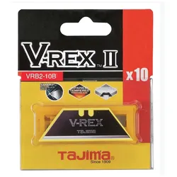 Tajima V-Rex II Trapezklinge Razar Black VRB2-10B/Y1 Baustahlklinge 10 Stück