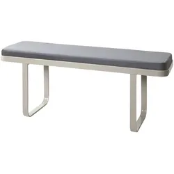 Bank   ¦ beige ¦ Maße (cm): B: 115 H: 48 T: 36.0