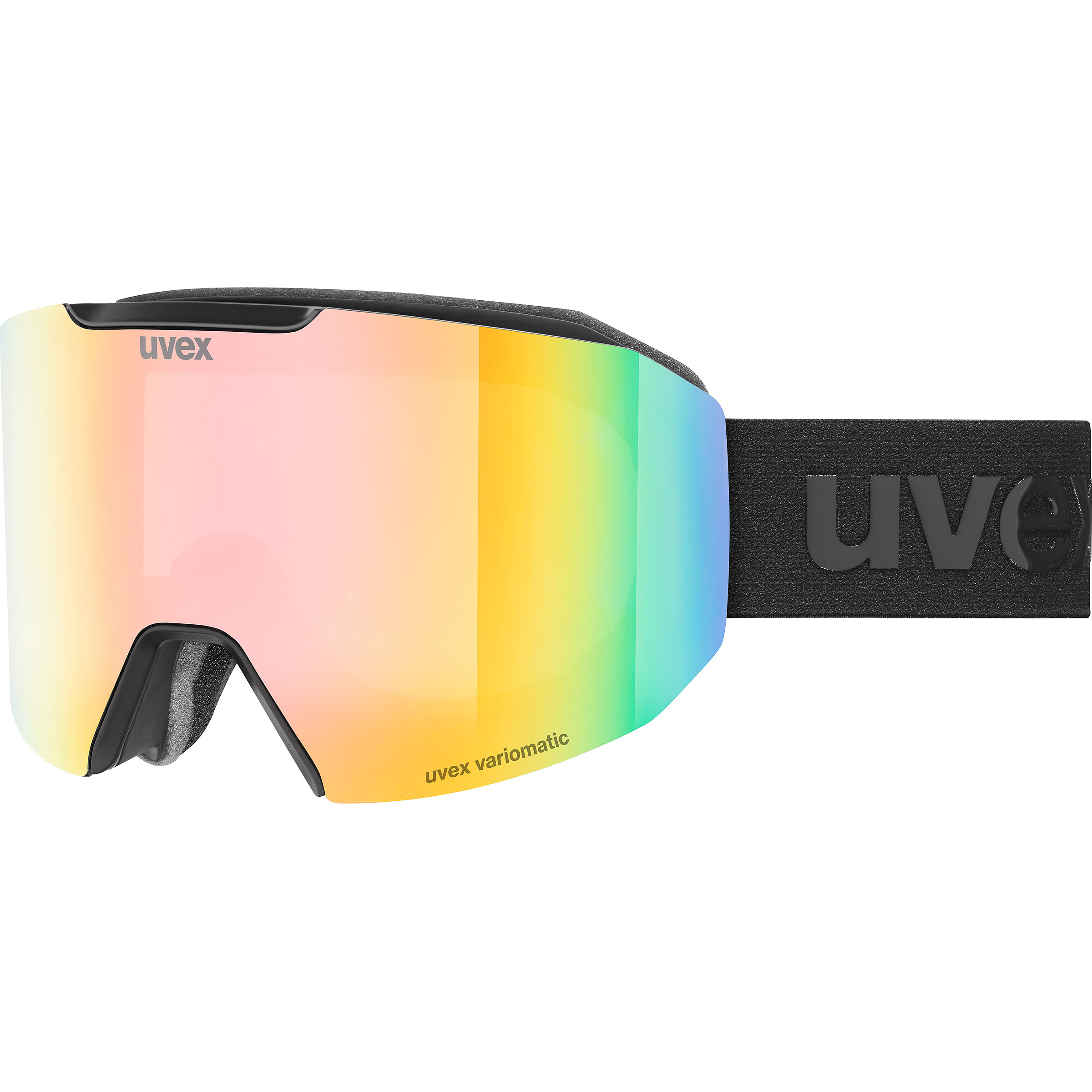 Uvex Evidnt ATTRACT V Skibrille Skibrillen schwarz Skifahren | Freeride