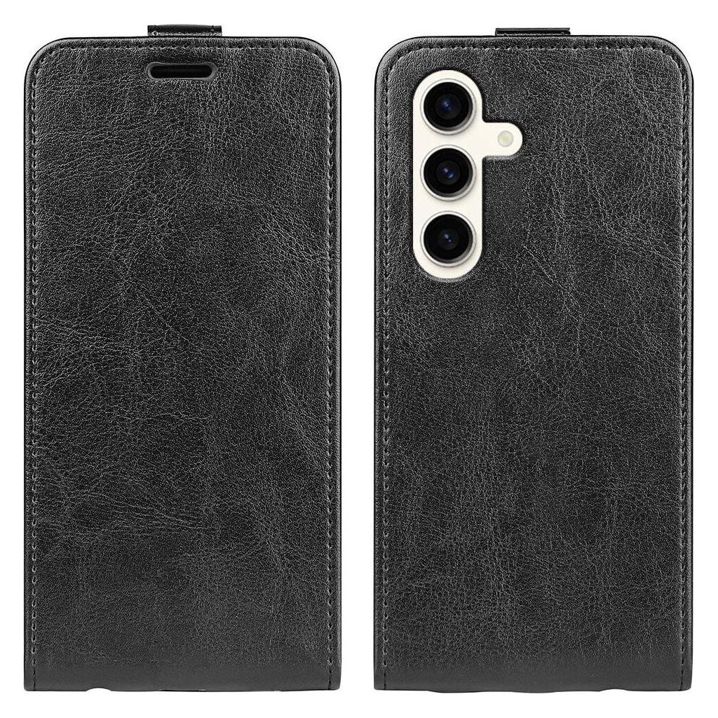 Cover-Discount Klassisches Flip Case vertikal schwarz (Samsung Galaxy S24+) (660166470A)
