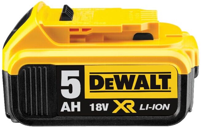 Set DeWalt Akku-Bohrschrauber-Set, 18V / 5Ah + DeWalt 18,0V / 5,0 Ah Ersatz-Akku