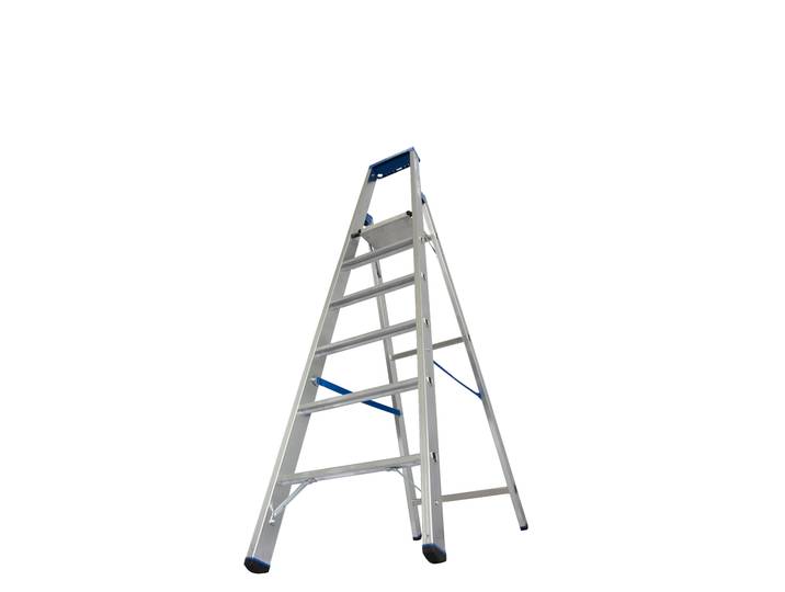 KRAUSE Stabilo Professional Stufen-Stehleiter 6 Stufen 3,40m Arbeitshöhe
