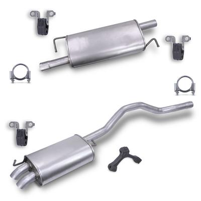 Bestprice Schalldämpfer Set + Montagematerial (Radstand 3000 mm) [Hersteller-Nr. 40279360] für VW