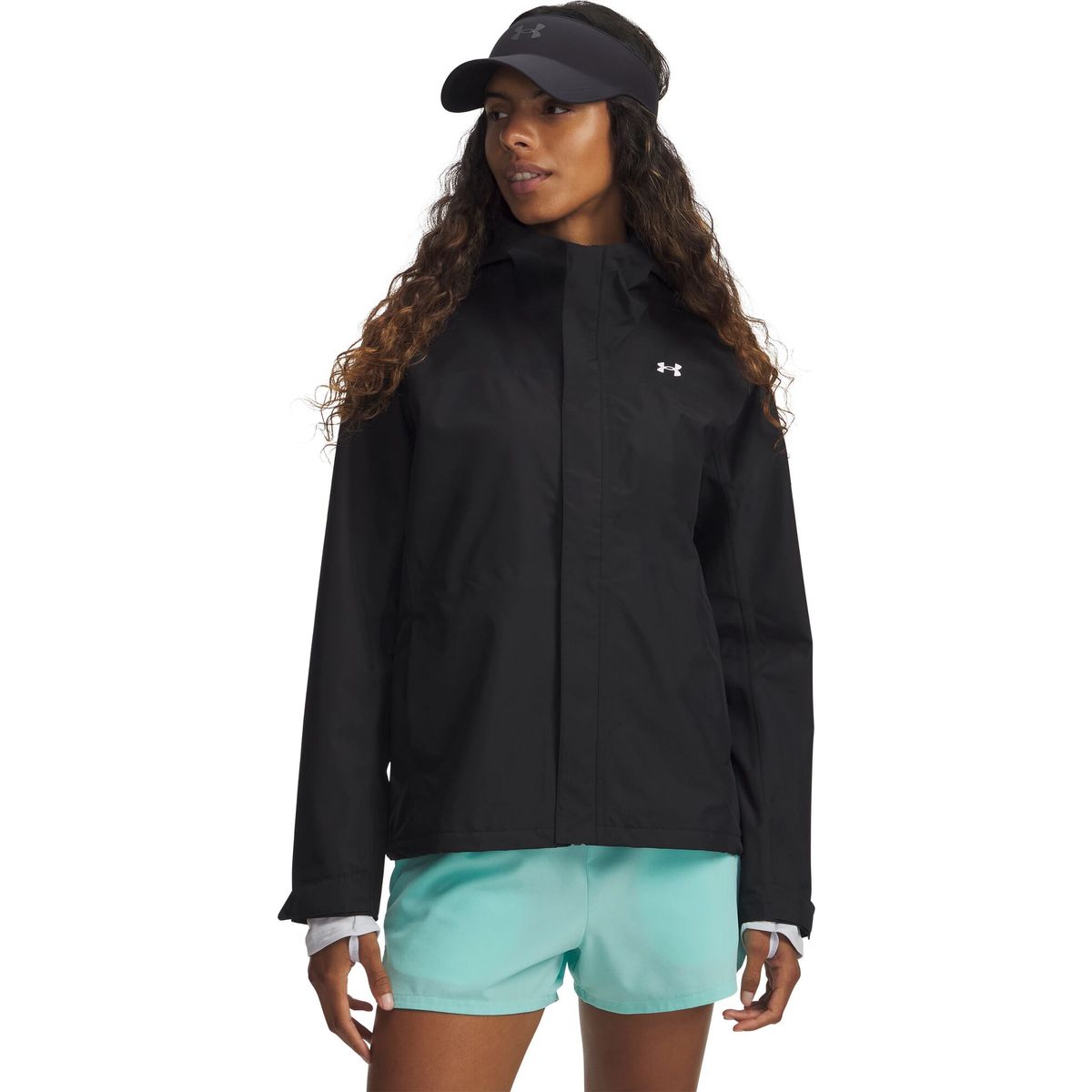 Under Armour W Cloudstrike Jacket black white (001) L 6009571-001-LG