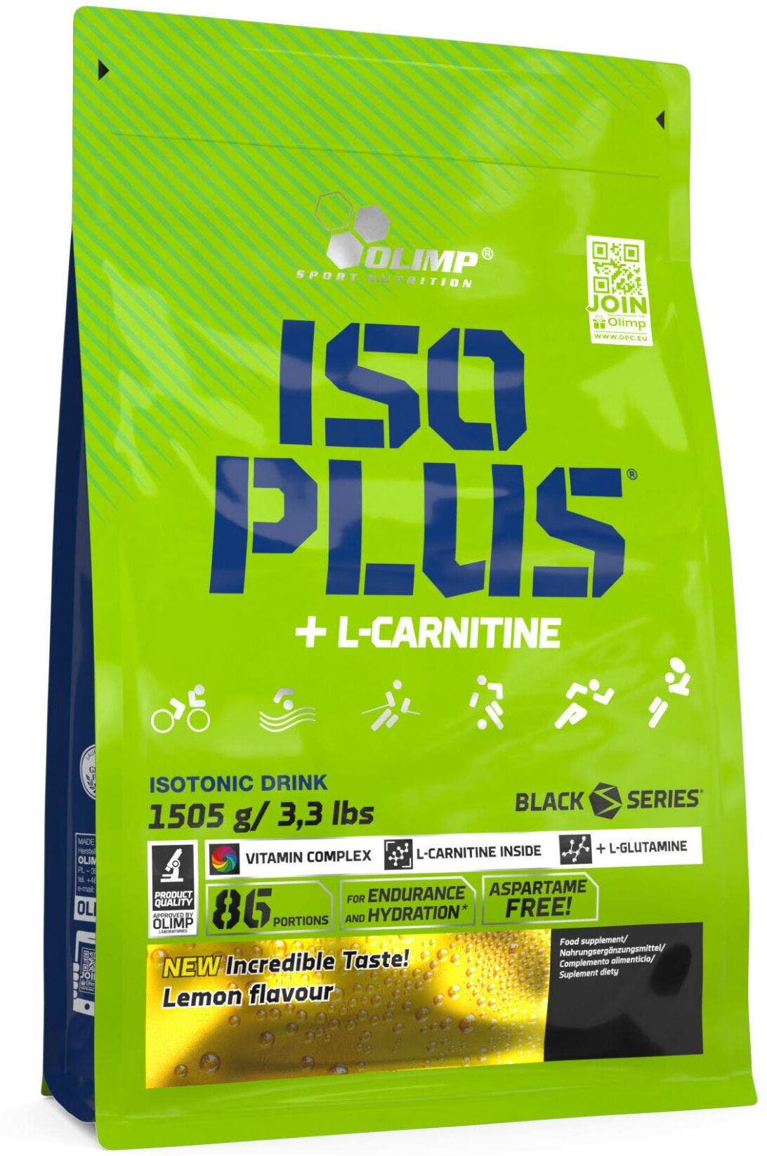 OLIMP Iso Plus + L-Carnitine 1505 Grammi 